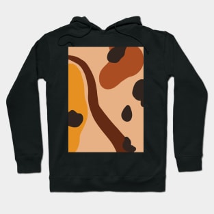 Abstract Earth Tones 4.4 Hoodie